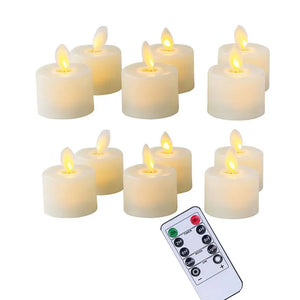 Flackernde Flammenlose LED-Kerzen