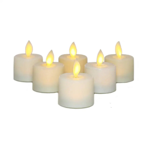 Flackernde Flammenlose LED-Kerzen