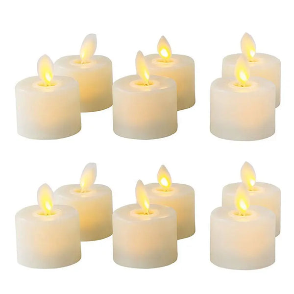 Flackernde Flammenlose LED-Kerzen