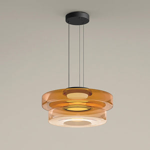 Moderne Geschichtete LED-Pendelleuchte