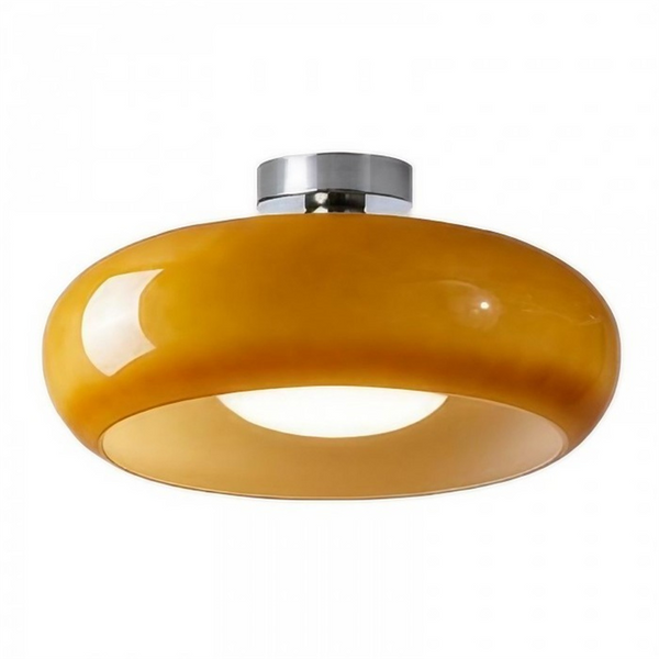 Retro-LED-Deckenleuchte in Kuppelform