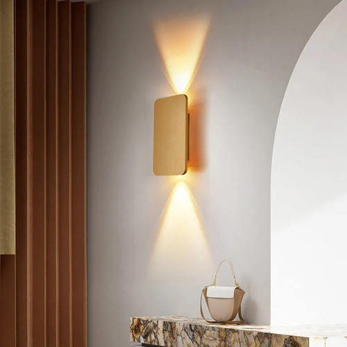 Moderne Quadratische Stilvolle LED-Wandleuchte