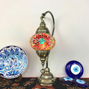 Bohemian LED-Tischlampe im türkischen Stil