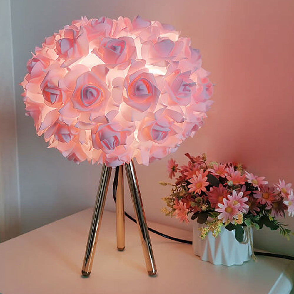 Moderne Rose Led-tischlampe