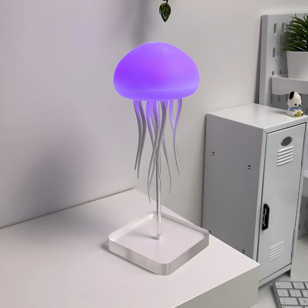 LED-Tischlampe Quallen