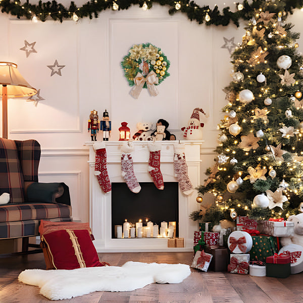 LED Weihnachts Kranz Ornament