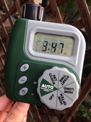 Digitales LCD-Steuergerät für die Gartenbewässerung