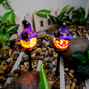Dekorative LED-Solarleuchten für Halloween