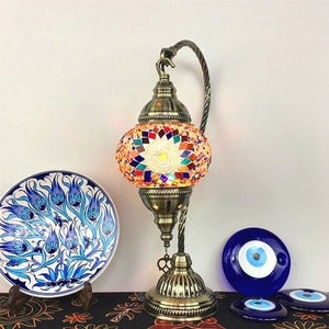 Bohemian LED-Tischlampe im türkischen Stil