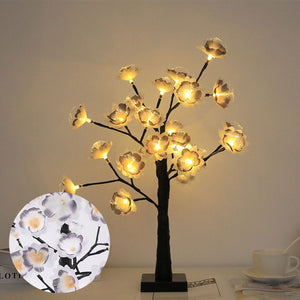 Moderne Baum-LED-Dekorations-Tischlampe