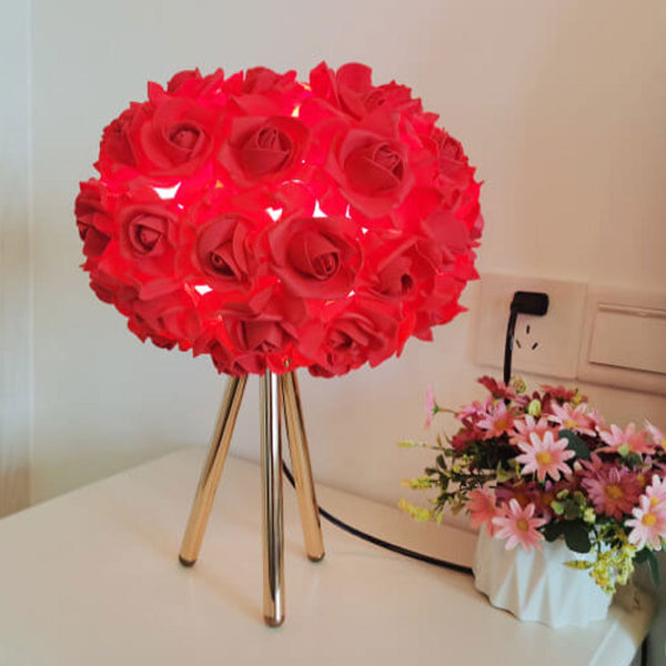 Moderne Rose Led-tischlampe