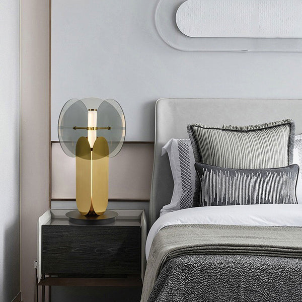 Moderne Minimalistische Skulpturale Led-tischlampe
