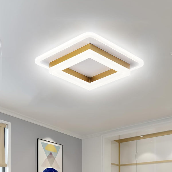 Minimalistische Quadratische LED Deckenleuchte