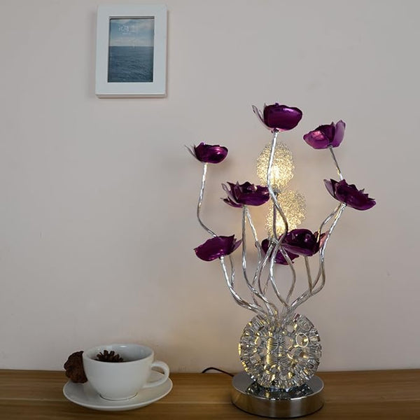 LED Moderne Blumen Tischlampe