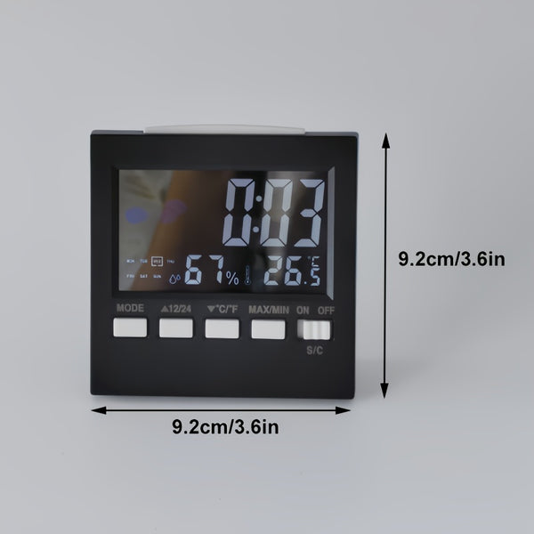 Digitaler Wecker mit Klimamonitoring