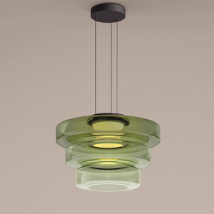 Moderne Geschichtete LED-Pendelleuchte