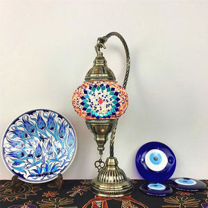 Bohemian LED-Tischlampe im türkischen Stil