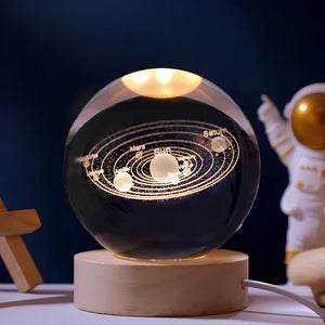 Festliche Weihnachts Kugel LED Nachtlicht