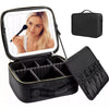 Stilvoller Schmink Organizer mit Spiegel