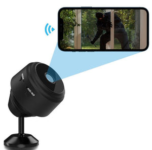 Mini-WLAN-Überwachungskamera mit integriertem Akku und HD-Auflösung