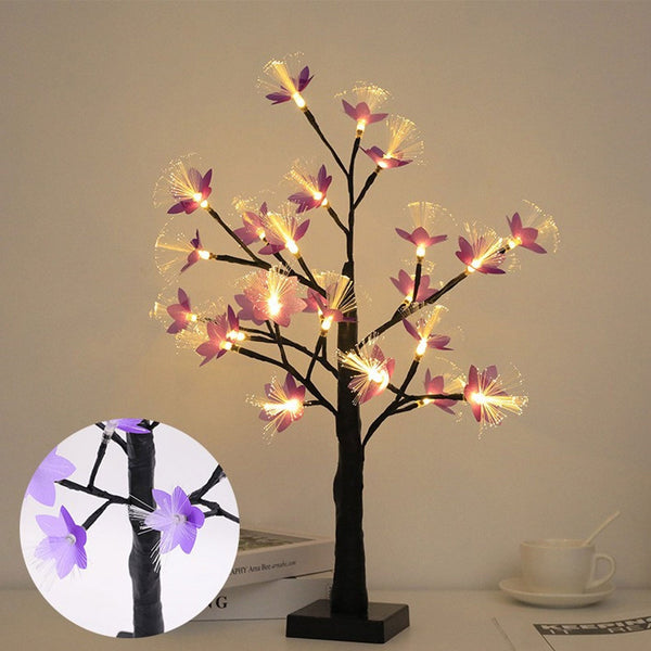 Moderne Baum-LED-Dekorations-Tischlampe