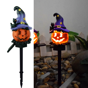Dekorative LED-Solarleuchten für Halloween