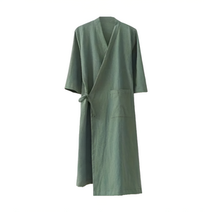 Stilvoller weicher Kimono-Bademantel