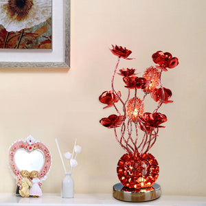 LED Moderne Blumen Tischlampe