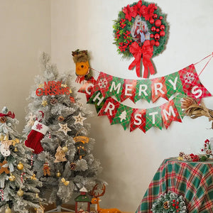 LED Weihnachts Kranz Ornament