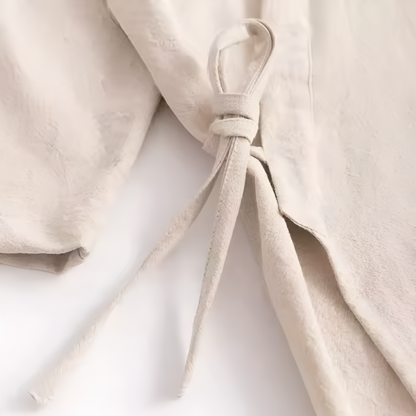 Stilvoller weicher Kimono-Bademantel
