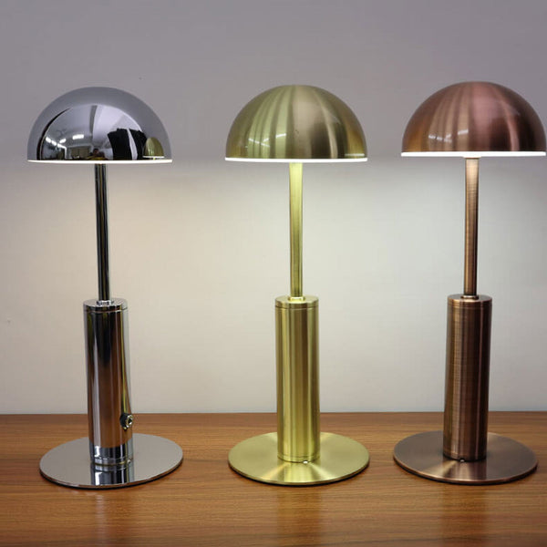 Minimalistische Moderne Led-tischlampe In Kuppelform