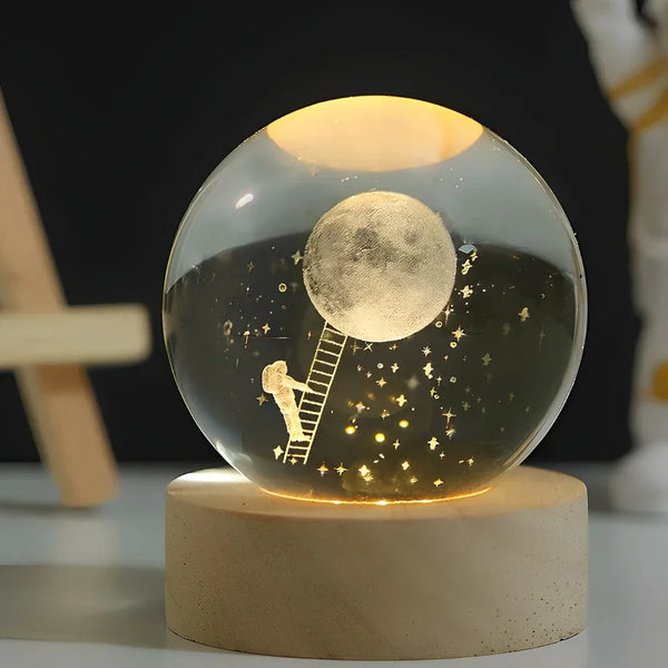 Festliche Weihnachts Kugel LED Nachtlicht