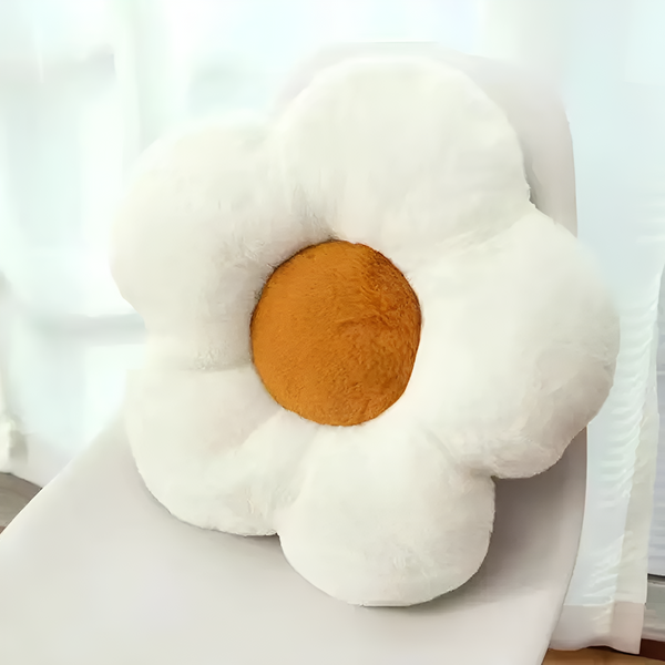 Weiches Blumenförmiges Kissen