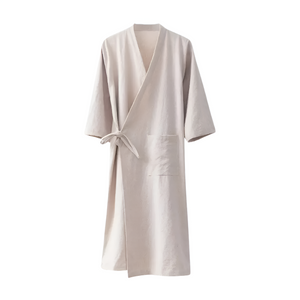Stilvoller weicher Kimono-Bademantel