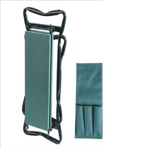 Zusammenklappbarer Gartenhocker mit Tasche