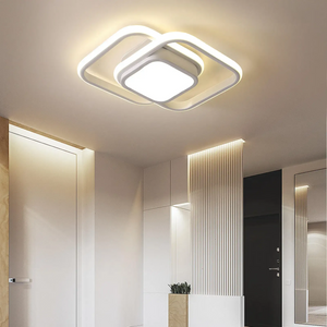 Minimalistische LED Deckenleuchte Im Halo Design