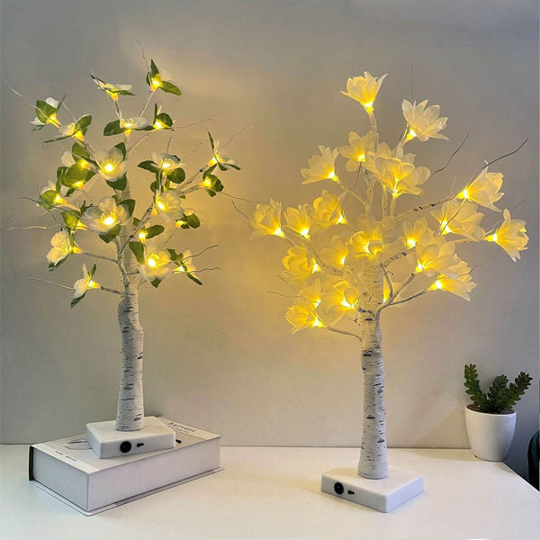 Moderne Baum-LED-Dekorations-Tischlampe