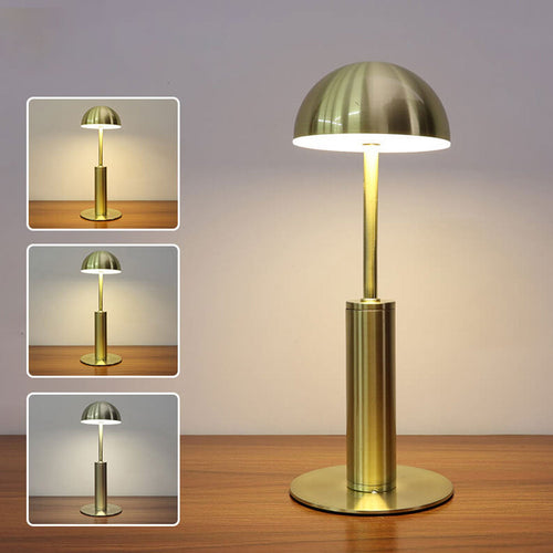 Minimalistische Moderne Led-tischlampe In Kuppelform