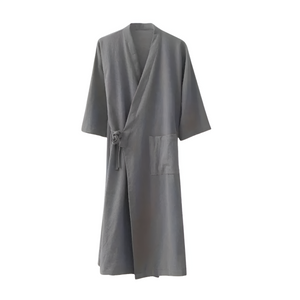 Stilvoller weicher Kimono-Bademantel