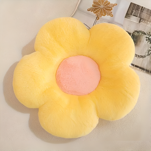 Weiches Blumenförmiges Kissen