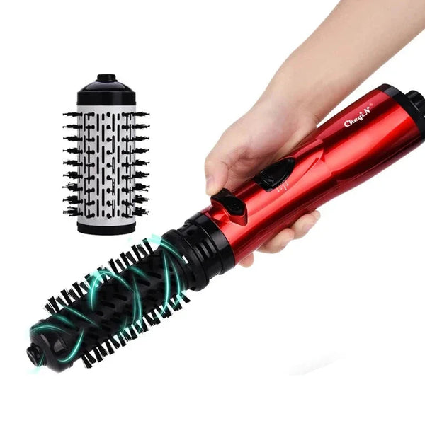 2-in-1 Ionen Rotierender Bürste und Styler