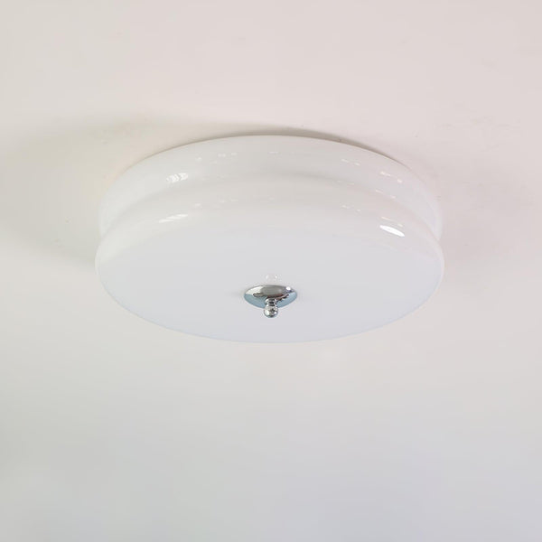 Runde LED-Deckenleuchte im Weinlese-Stil