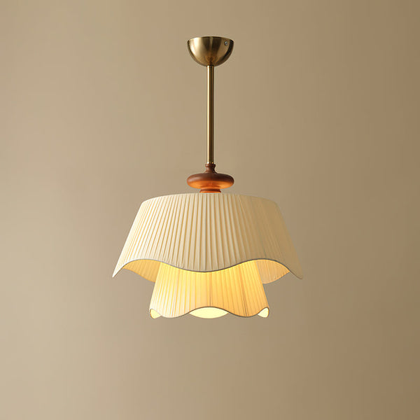 Retro Geraffte LED-Pendelleuchte