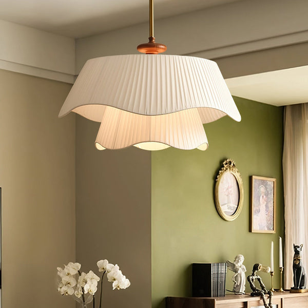 Retro Geraffte LED-Pendelleuchte