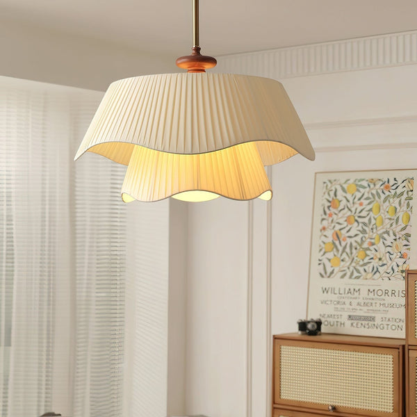 Retro Geraffte LED-Pendelleuchte