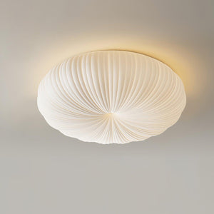 Moderne LED-Deckenleuchte mit Plissee-Design