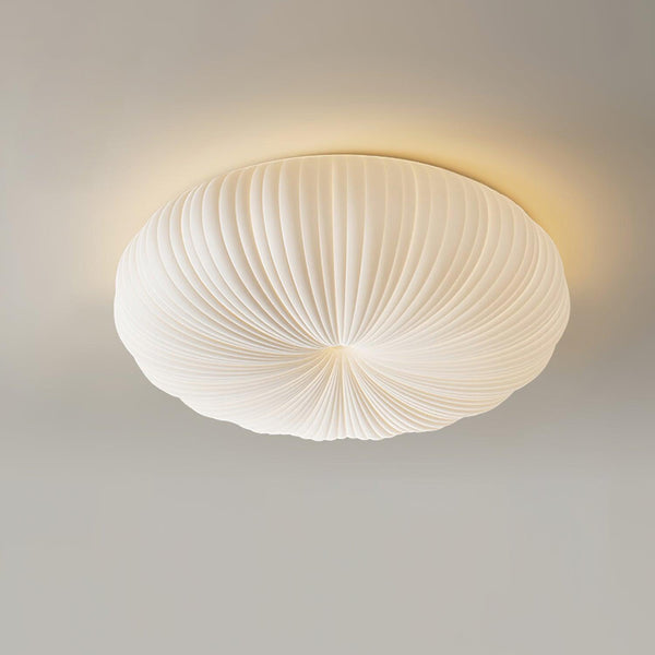 Moderne LED-Deckenleuchte mit Plissee-Design