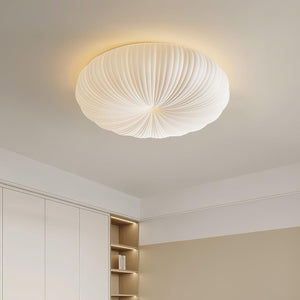 Moderne LED-Deckenleuchte mit Plissee-Design