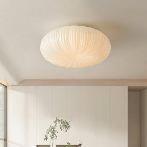 Moderne LED-Deckenleuchte mit Plissee-Design