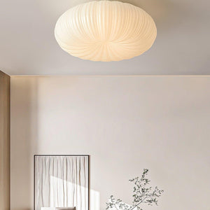 Moderne LED-Deckenleuchte mit Plissee-Design
